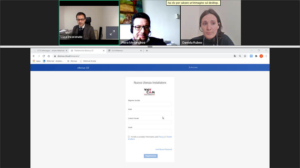 Partecipanti al webinar sullo sconto in fattura