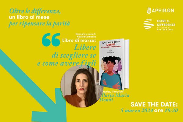 “Oltre le differenze”: il 5 marzo riprendono le dirette con Apeiron