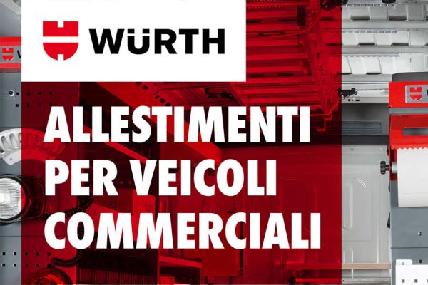 Würth Italia: una proposta riservata agli associati per l’allestimento dei veicoli commerciali