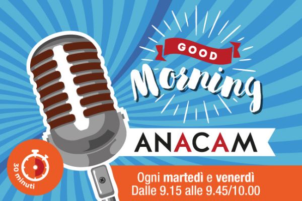 Good Morning Anacam, all the industry news every tuesday and friday