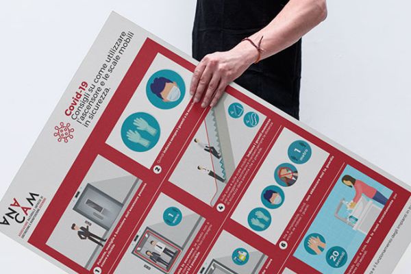 COVID-19: il video di Anacam diventa un poster
