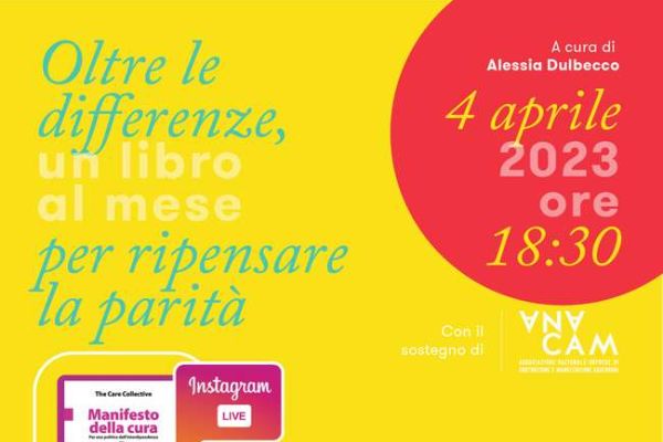 Nuovo appuntamento con il book club di Apeiron sulla “cura” il prossimo 4 aprile