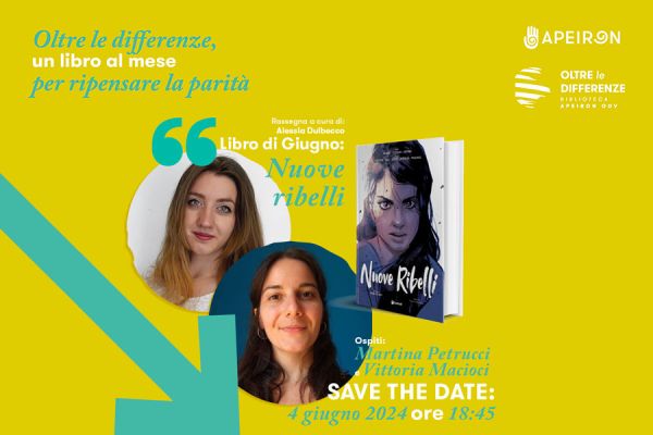 “Oltre le differenze”: il 4 giugno si parla di ribellione con Apeiron