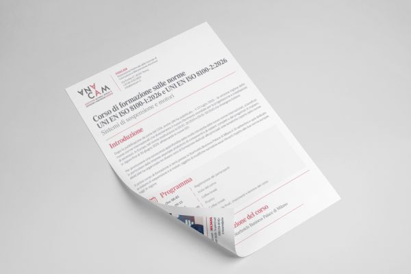 Corso ANACAM su UNI EN ISO 8100: online il programma del 16 settembre