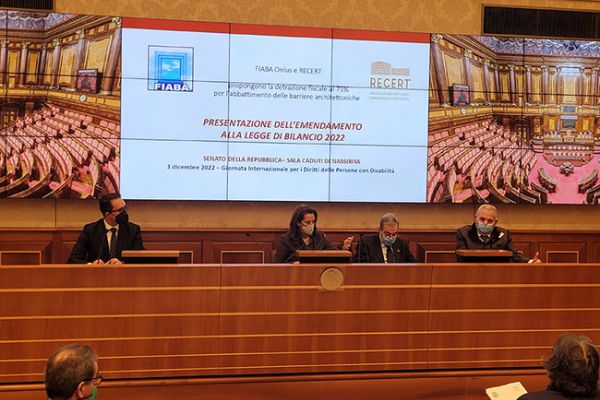 Accessibilità: proposto da FIABA e RECERT un incentivo al 75%