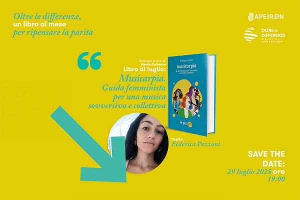 “Oltre le differenze, un libro al mese per ripensare la parità”: ultimo appuntamento prima della pausa estiva