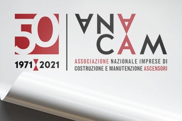 1971-2021: a logo for Anacam's 50 years