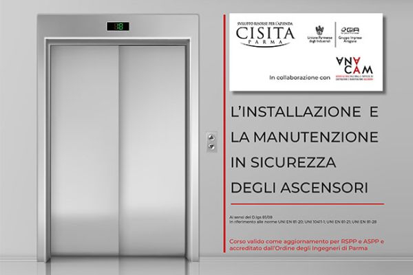 Nuovo corso sui principali rischi per manutentore e installatore organizzato da GIA, CISITA e Anacam Emilia Romagna